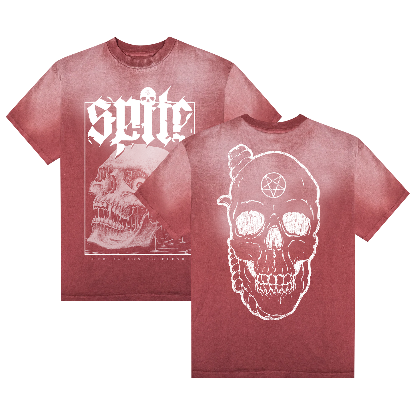 Dedication To Flesh Dye Tee (Red)