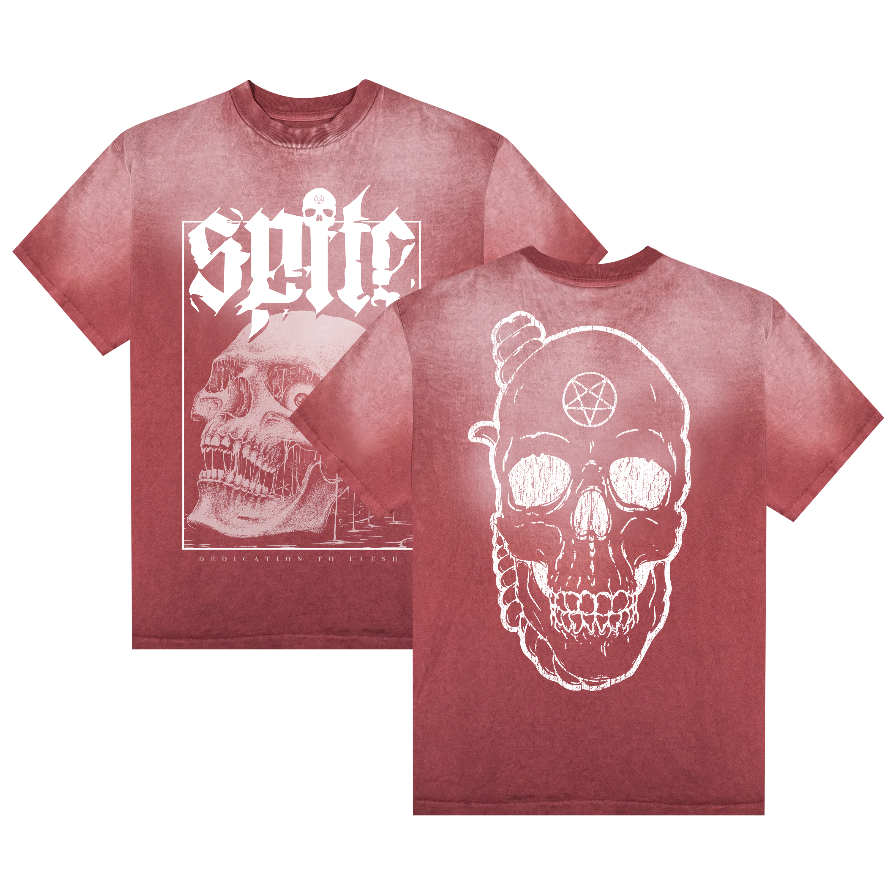 Dedication To Flesh Dye Tee (Red)