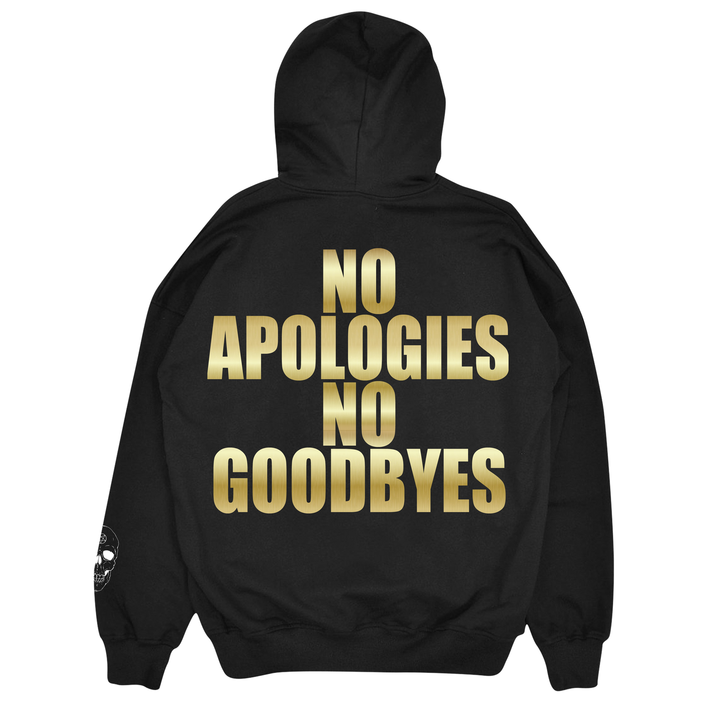 No Apologies Foil Hoodie