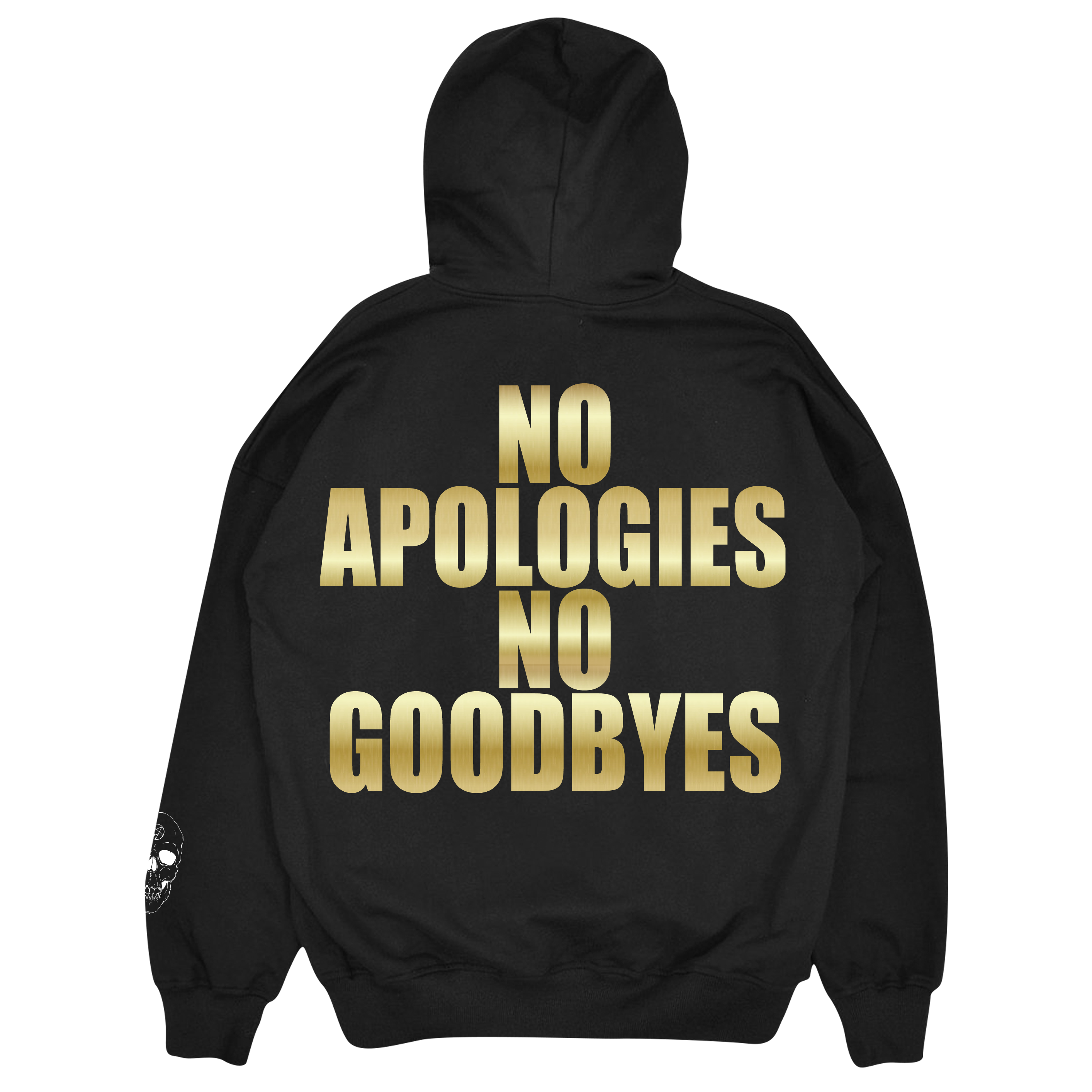 No Apologies Foil Hoodie
