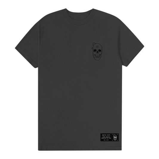 Skull Badge Dark Grey Tour Tee